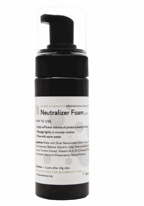 ZENA Neutralizer Foam pH 8,0 – Neutralisierender Schaum nach Säurepeelings