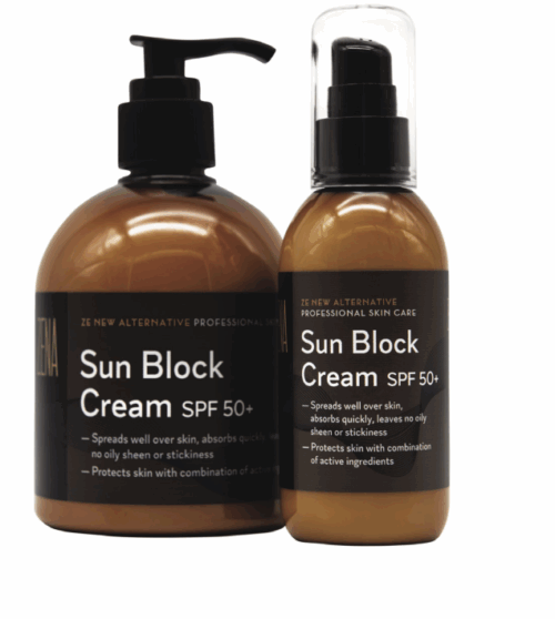 ZENA Sun Block Cream SPF 50+ – Hochwirksamer Sonnenschutz mit UVA/UVB-Filter