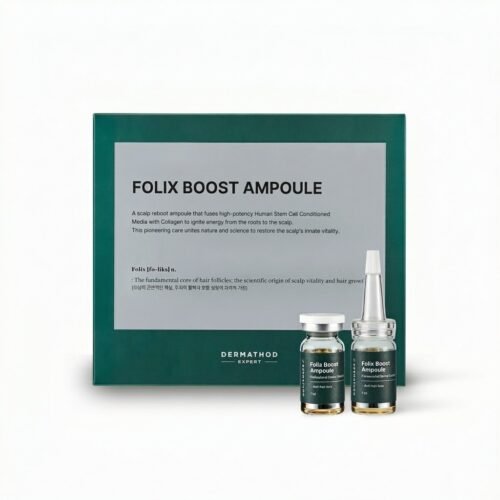 Dermathod Derma Folix Boost Ampoule mit Exosomen für Kopfhaut Behandlung und Haarwachstum