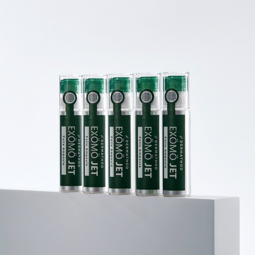 Exosomen Kopfhaut Behandlung Dermathod EXO MO JET Folix Ampullen Set für Haarwachstum